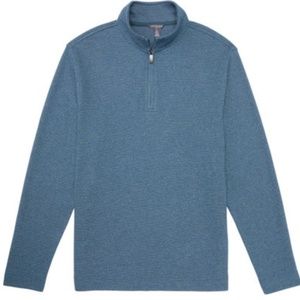 Van Heusen Full Sleeves Grey Sweater Large